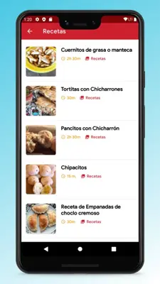 Argentinian Recipes - Food App android App screenshot 3