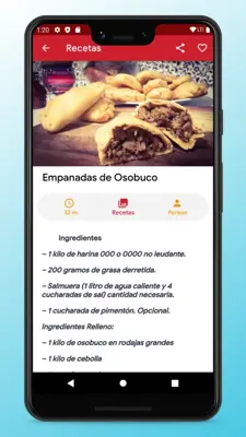 Argentinian Recipes - Food App android App screenshot 4