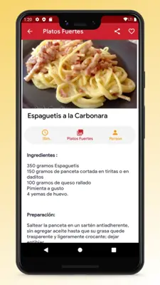 Argentinian Recipes - Food App android App screenshot 7